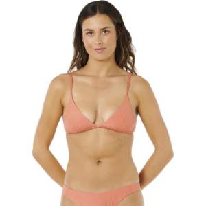 Rip Curl Luxe Surf Fixed Tri bikini top - Pink (Red)