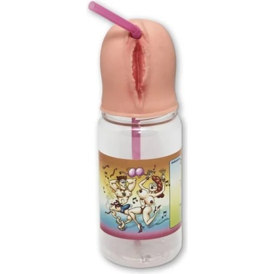 Бутилка във формата на женска вагина - Bottle Vagina Flesh 750ml (D-233585)