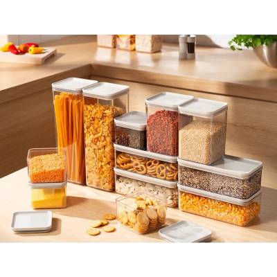Bodum Комплект контейнери за съхранение от пластмаса Canteen (K12351.913.1)