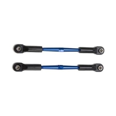 Traxxas регулируема мотовилка 96mm алуминиева синя (2)