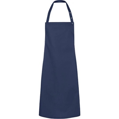 Karlowsky Gastro zástěra s laclem KY072 Navy 75x95cm