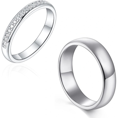 Olivie Snubný strieborný prsteň PRAMÍNEK 8583