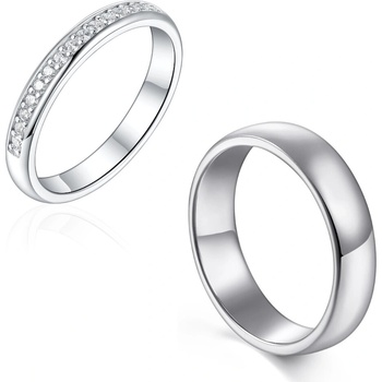 Olivie Snubný strieborný prsteň PRAMÍNEK 8583