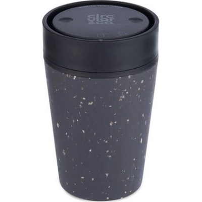 rcup Kruhový pohár sivý a čierny 227 ml