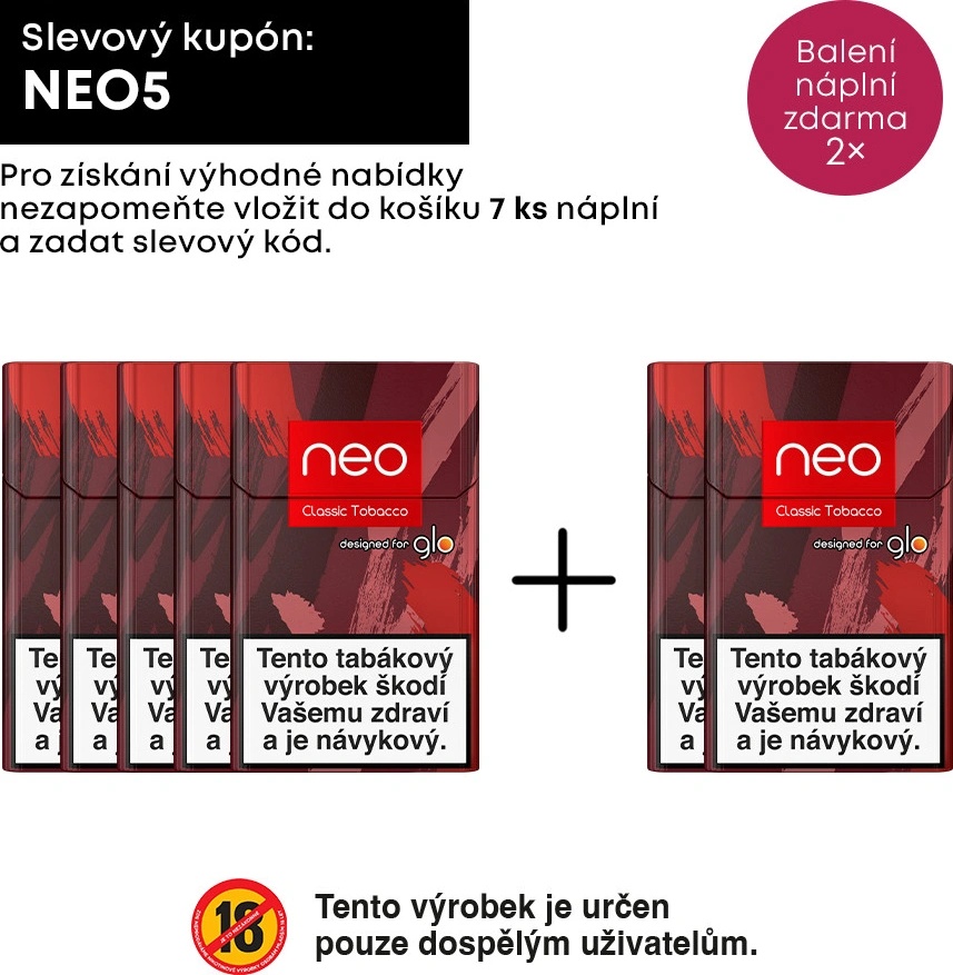 British American Tobacco Náplň Glo NEO Sticks Classic Tobacco