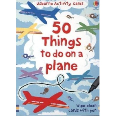 50 Things to do on a Plane Usborne Activity Cards - L. Pratt, E. Bone