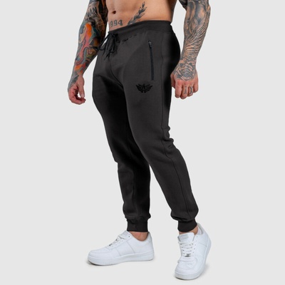 Iron Aesthetics jogger tepláky Round šedé – Zbozi.Blesk.cz