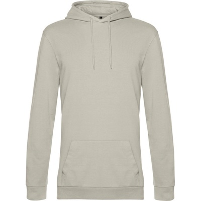 B&C mikina Hoodie s kapucí pánská COT01U03Wx4500 grey fog