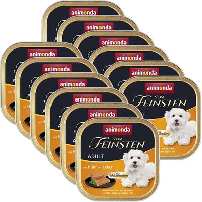 Animonda Vom Feinsten Adult - пиле и черен дроб 12 x 150 г