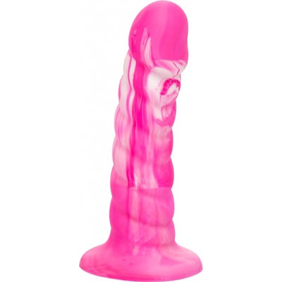 California Exotics Twisted Ribbed Probe Pink