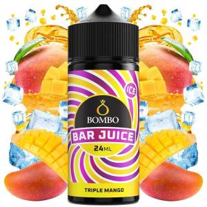 Bombo Bar Juice Triple Mango Ice 24ml/120ml - boombvaping - 35,19 лв