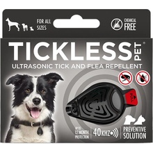 Tickless pet Ultrazvukový odpuzovač klíšťat a blech pro psy barvy black 1 kus