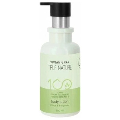 Vivian Gray True Nature natural tělové mléko Citrus&Bergamot 300 ml