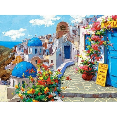 Castorland Jaro v Santorini 2000 dílků
