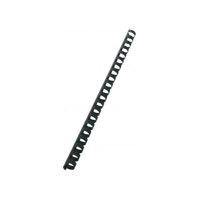 Plastové hrebene GBC 21R 14mm čierne