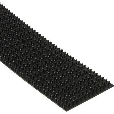 SJ 3552CF samolepicí suchý zip 3M DUAL-LOCK, černý, nízká hustota hříbků, cena za 1 běžný metr, exteriér a interiér šířka: 25mm