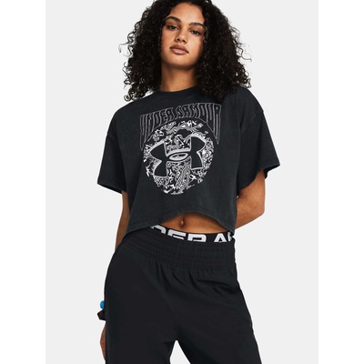 Under armour Тениска UA HW Dusk to Dawn Crop SS