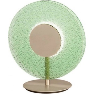 Ondaluce Настолна лампа ondaluce candy/verde, led, стъклена, Ф300мм, 9w, 3000k, зелено стъкло (lt.candy/verde)