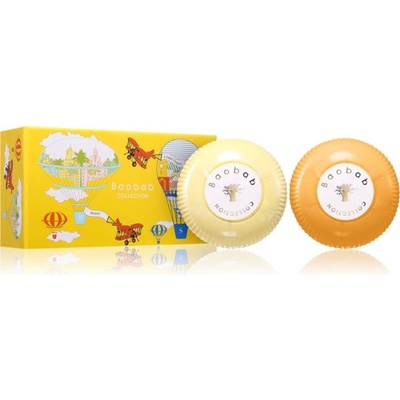 Baobab Collection Body Wellness Baobab Collection Body Wellness À Saint-Tropez tuhé mydlo 150 g + Baobab Collection Body Wellness Miami tuhé mydlo 150 g kozmetická sada