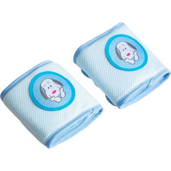 BabyJem Меки наколенки за лазене BabyJem - Кученце, сини (498)