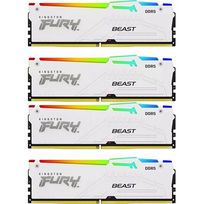 Kingston FURY Beast RGB 64GB (4x16GB) DDR5 6000MHz KF560C40BWAK4-64