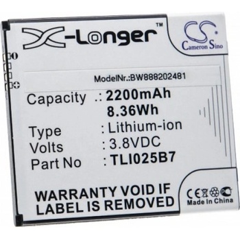 Image 1 of VHBW Батерия за Alcatel A3 Plus / 5011A, 2200 mAh (888202481)