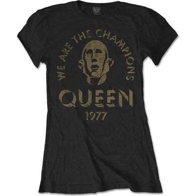 Queen We Are The Champions Black 2XL Дамски Риза (QUTS16LB05)