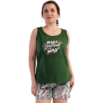 Image 1 of Памучна макси лятна пижама