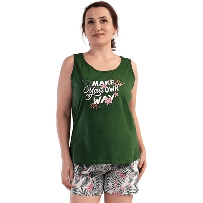 Памучна макси лятна пижама