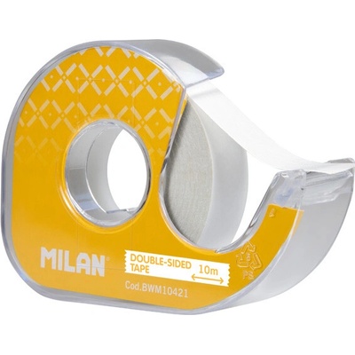 Milan Lepicí páska oboustranná 15 mm x 10 m s dispenzerem - blistr