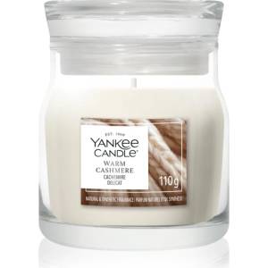 Yankee Candle Warm Cashmere ароматна свещ Signature 110 гр