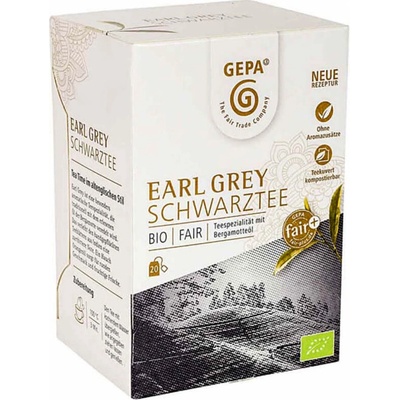 Gepa Bio čierny čaj Earl Grey 20 x 1,7 g