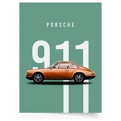 Plagát Autá: Porsche 3 70x100 - 96189