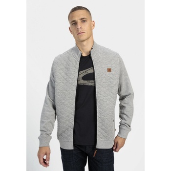 CAMEL ACTIVE SWEATJACKET STONE GRAY