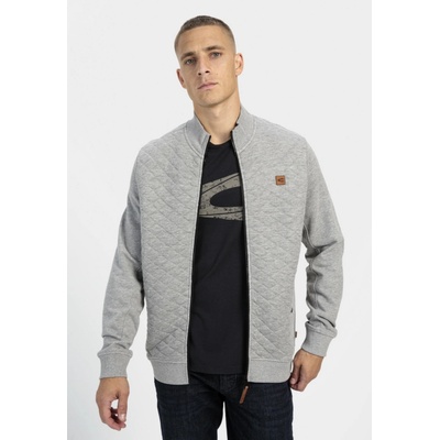 CAMEL ACTIVE SWEATJACKET STONE GRAY