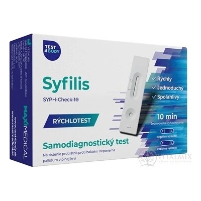 Test4Body Syfilis samodiagnostický rychlotest z krve