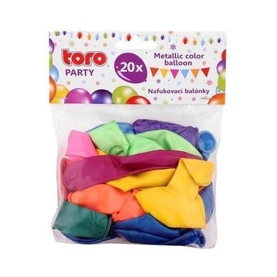 TORO Balóniky metal 9 assort