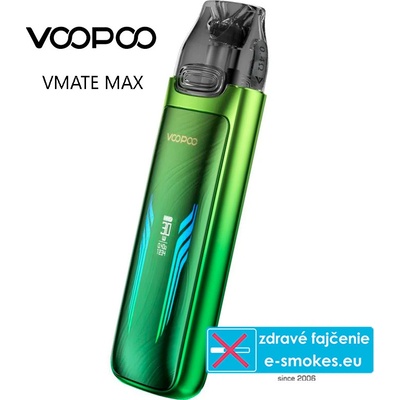 VooPoo VMATE Max Pod Kit 1200 mAh shiny green 1 ks