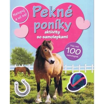 Pekné poníky viac než 100 samolepiek