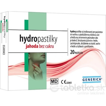 Generica hydro pastilky 20 ks
