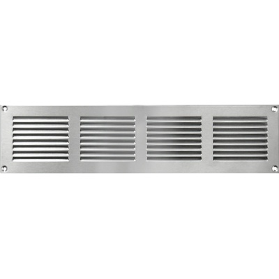 Ventishop KVMn 400x100 nerezová větrací mřížka se síťkou, nerez