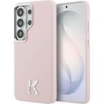 KARL LAGERFELD Калъф за Samsung Galaxy S26 Ultra - Wrapped Grained Leather с K Head Logo MagSafe - Karl Lagerfeld - Розов
