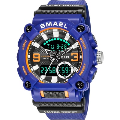 SMAEL Часовник smael fo-14152 - Син kp14152