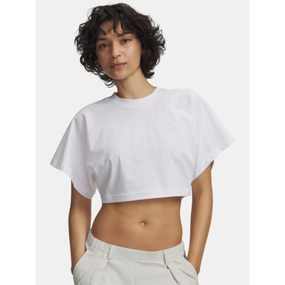 Under Armour Дамска тениска Under Armour Cropped Script SS Tee-WHT Under Armour | Byal | ЖЕНИ | S