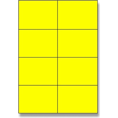 Rayfilm R0121.0931A 105,0 x 74,2 mm 800 etiket žluté