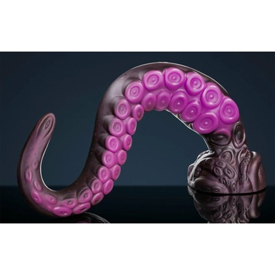 Weredog Eden Signature Medium prémiové fialovo-ružové silikónové chápadlo, dĺžka 52 cm, obvod 22 cm