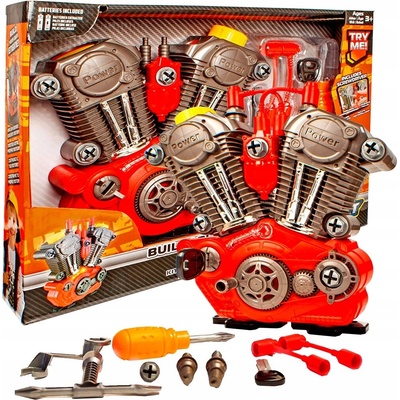 Lean Toys Motor do auta pre malého mechanika