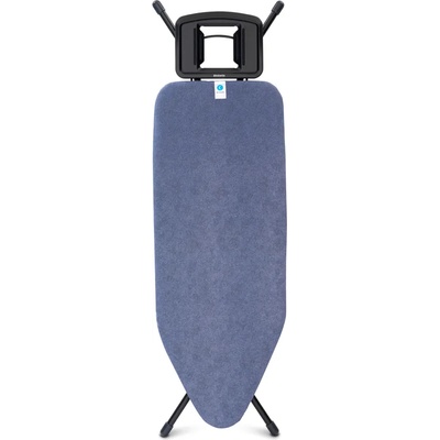 Brabantia Маса за гладене Brabantia C 124x45cm с масивна поставка за ютия, Denim Blue (1003362)