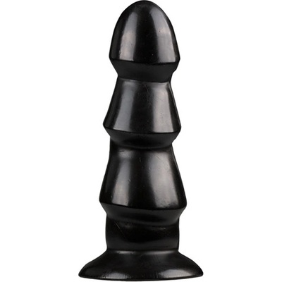 All Black 17 cm Klasické dildo