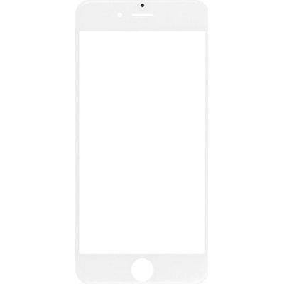 AppleKing přední dotykové sklo, včetně OCA lepidla, POL filmu, rámečků pro přední fotoaparát, proximity sensor a mřížky pro sluchátko pro iPhone 6S - bílé